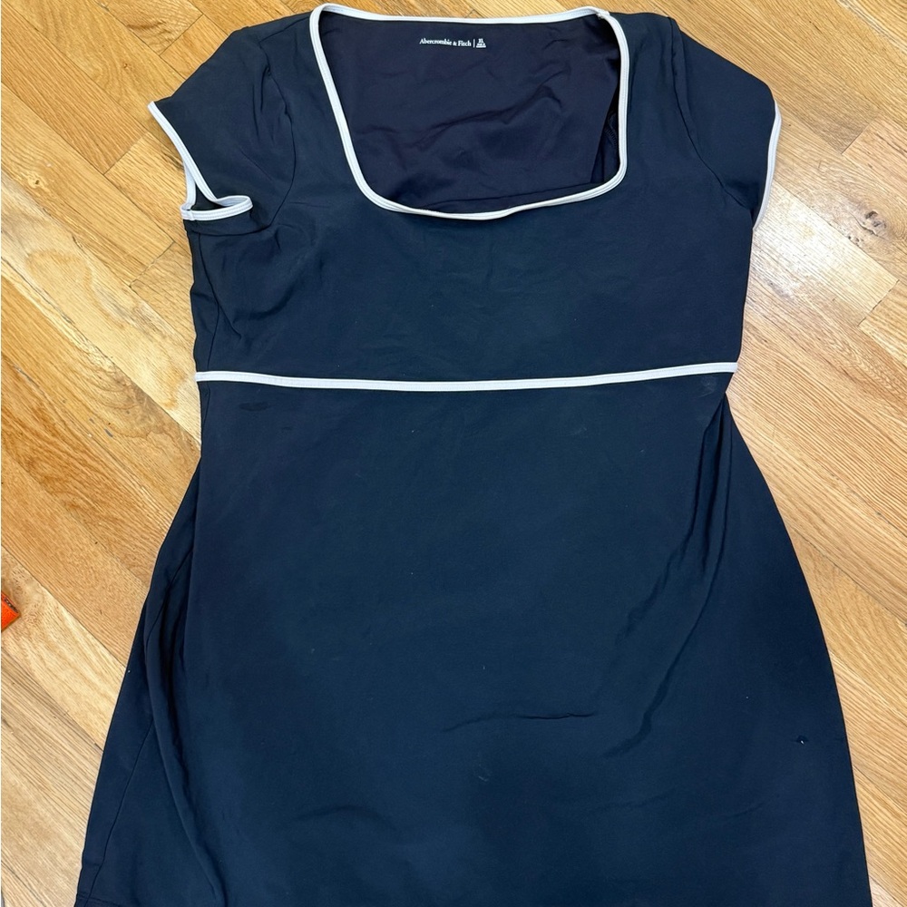 Abercrombie Black and White Tennis Dress